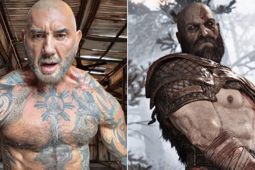 Dave Bautista presume de transformación física para interpretar a Kratos en 'God of War'. "Es como andar en bicicleta"