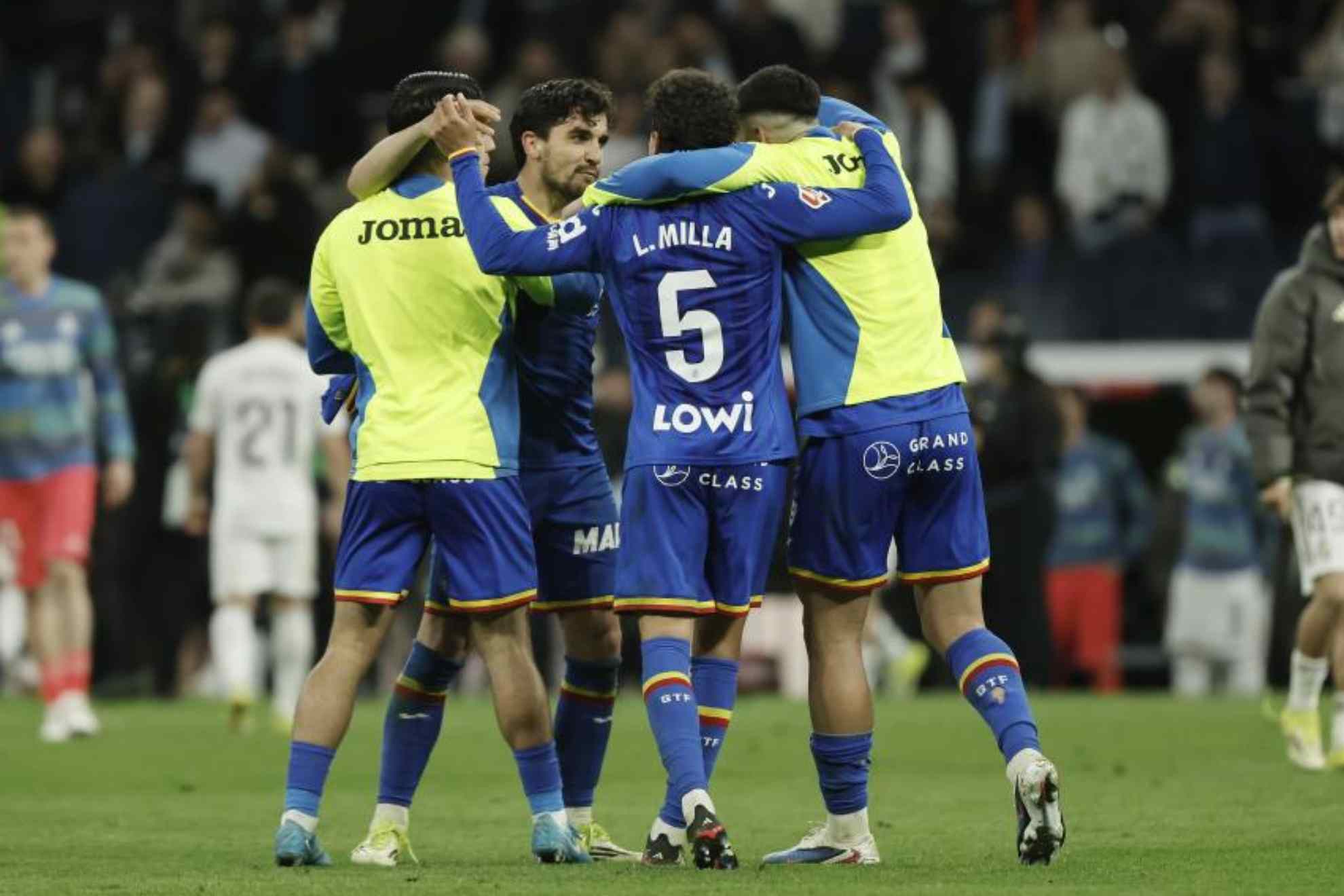 El Getafe se divierte en el Bernabéu: a ocho del descenso