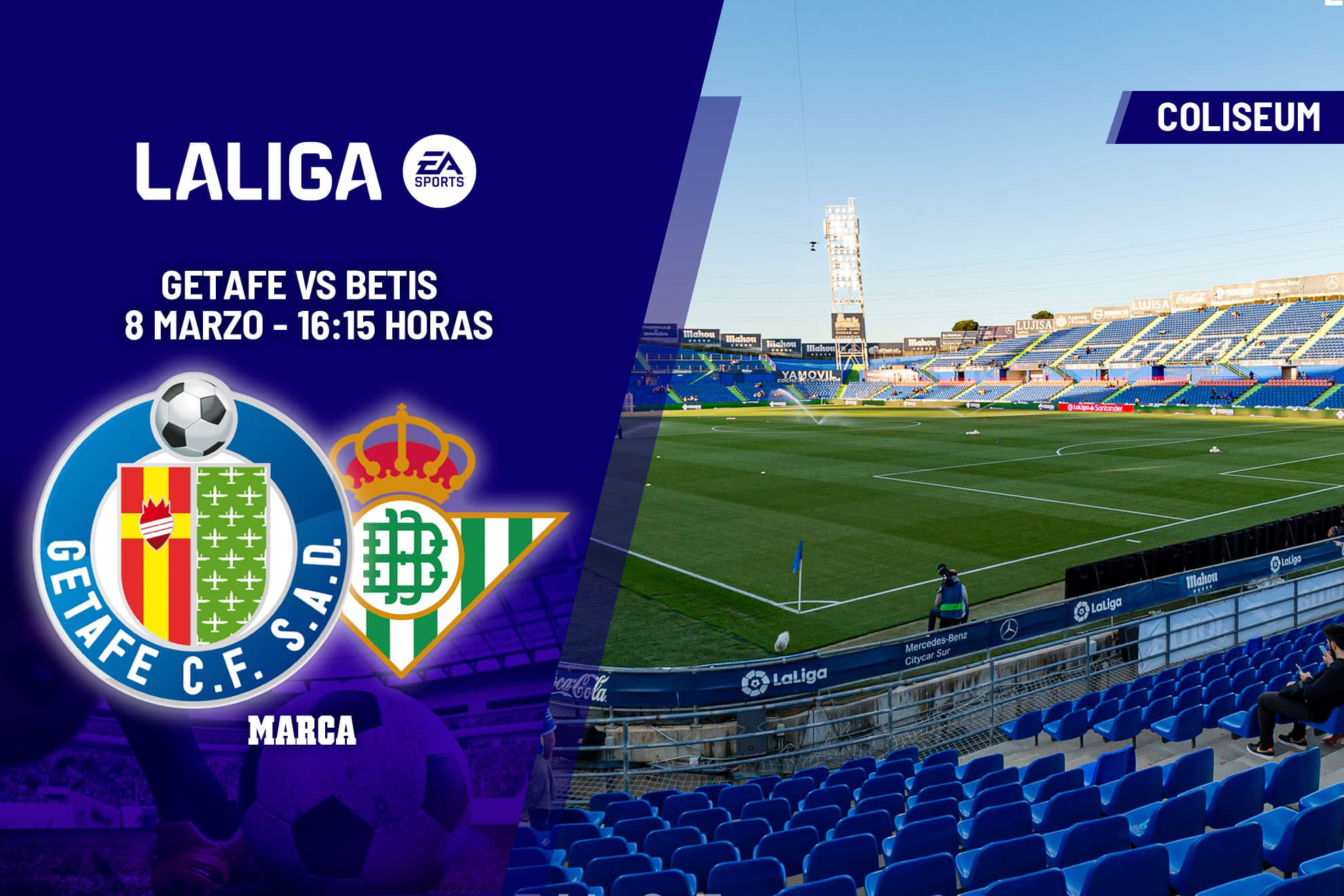 Getafe - Betis | Una tarde ideal para encarrilar objetivos: previa, análisis, pronóstico y predicción
