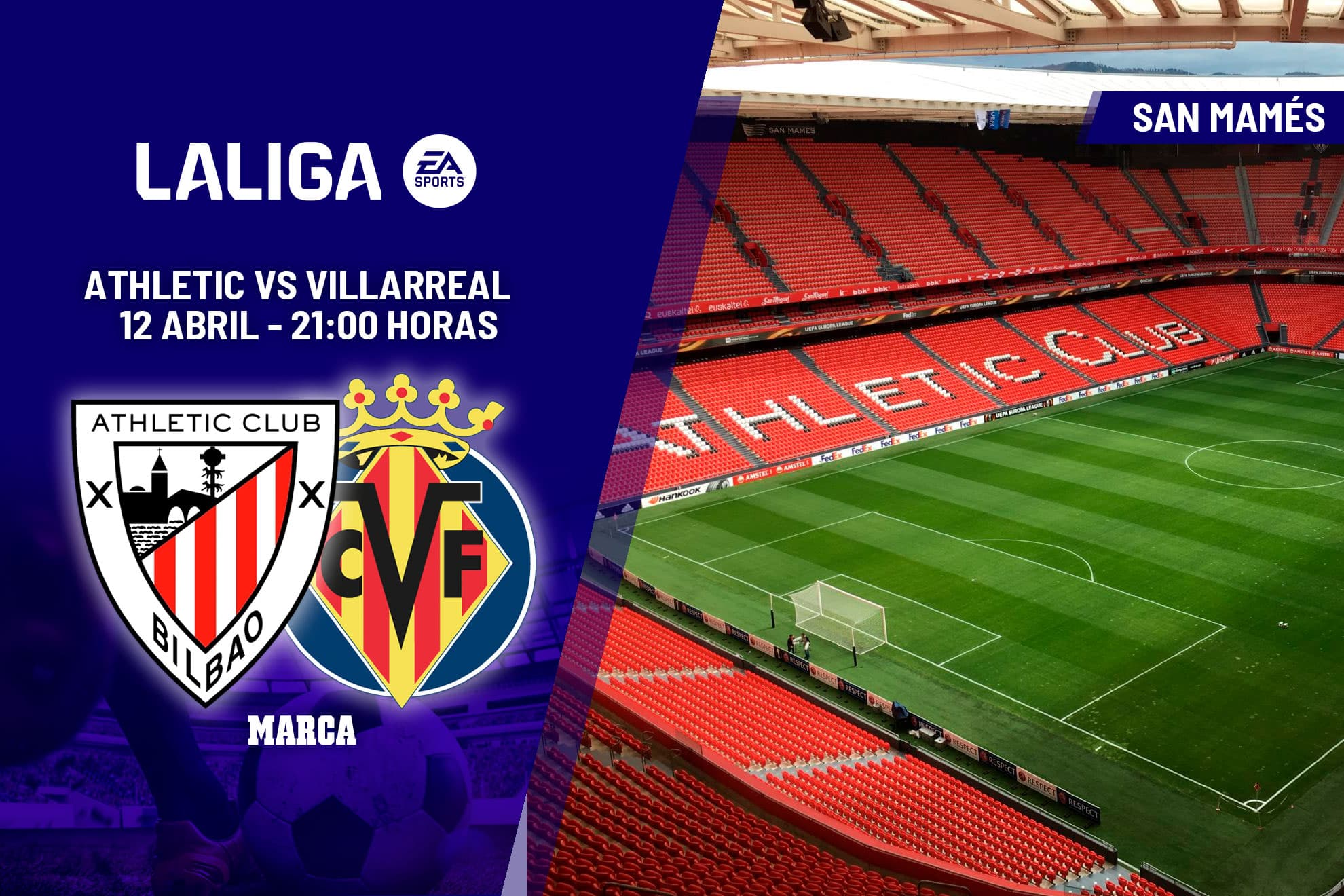 Athletic - Villarreal | Un amigo viene a verte: previa, análisis, pronóstico y predicción