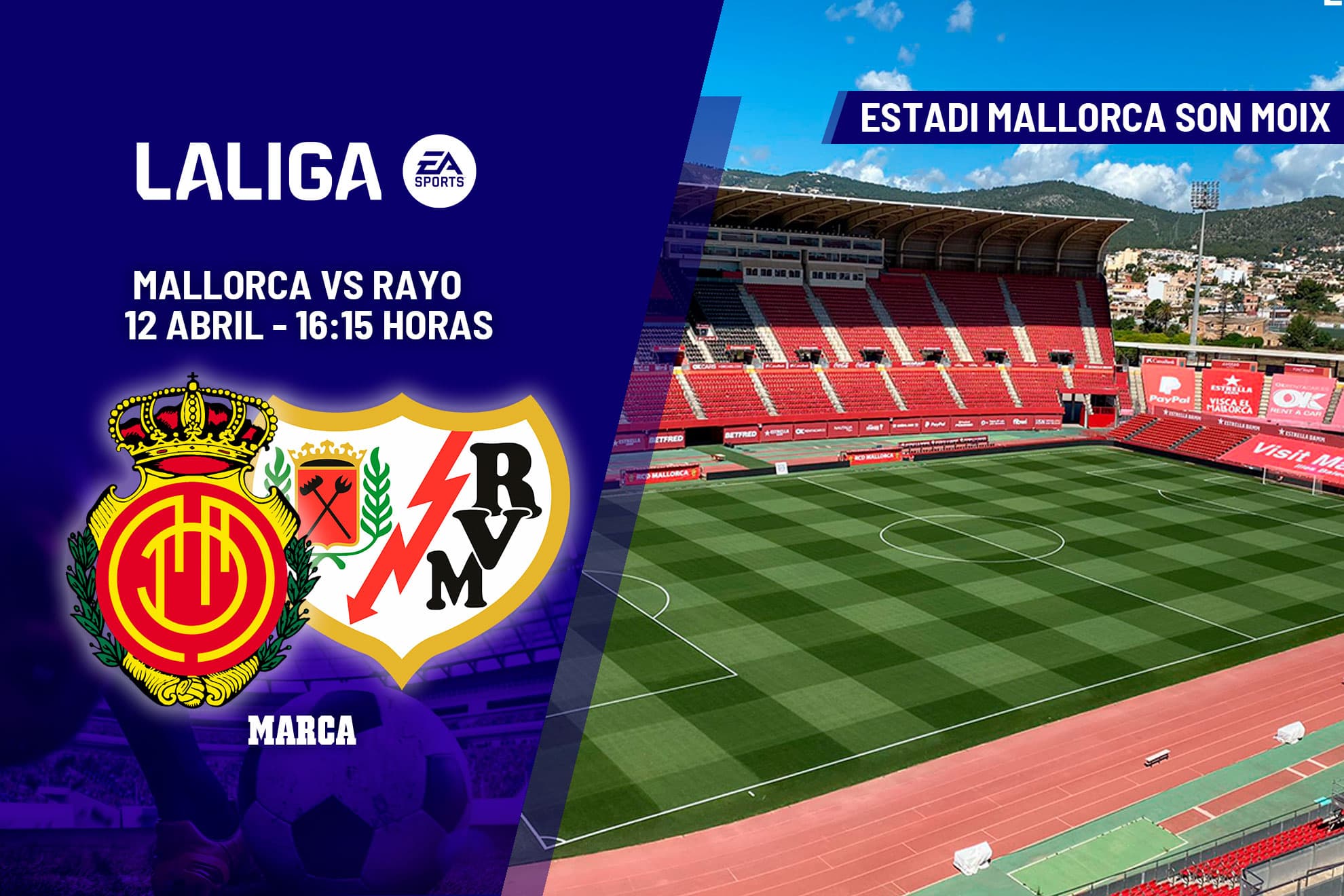 Mallorca - Rayo | Asalto pirata al botín de Muriqi: análisis, previa, pronóstico y predicción