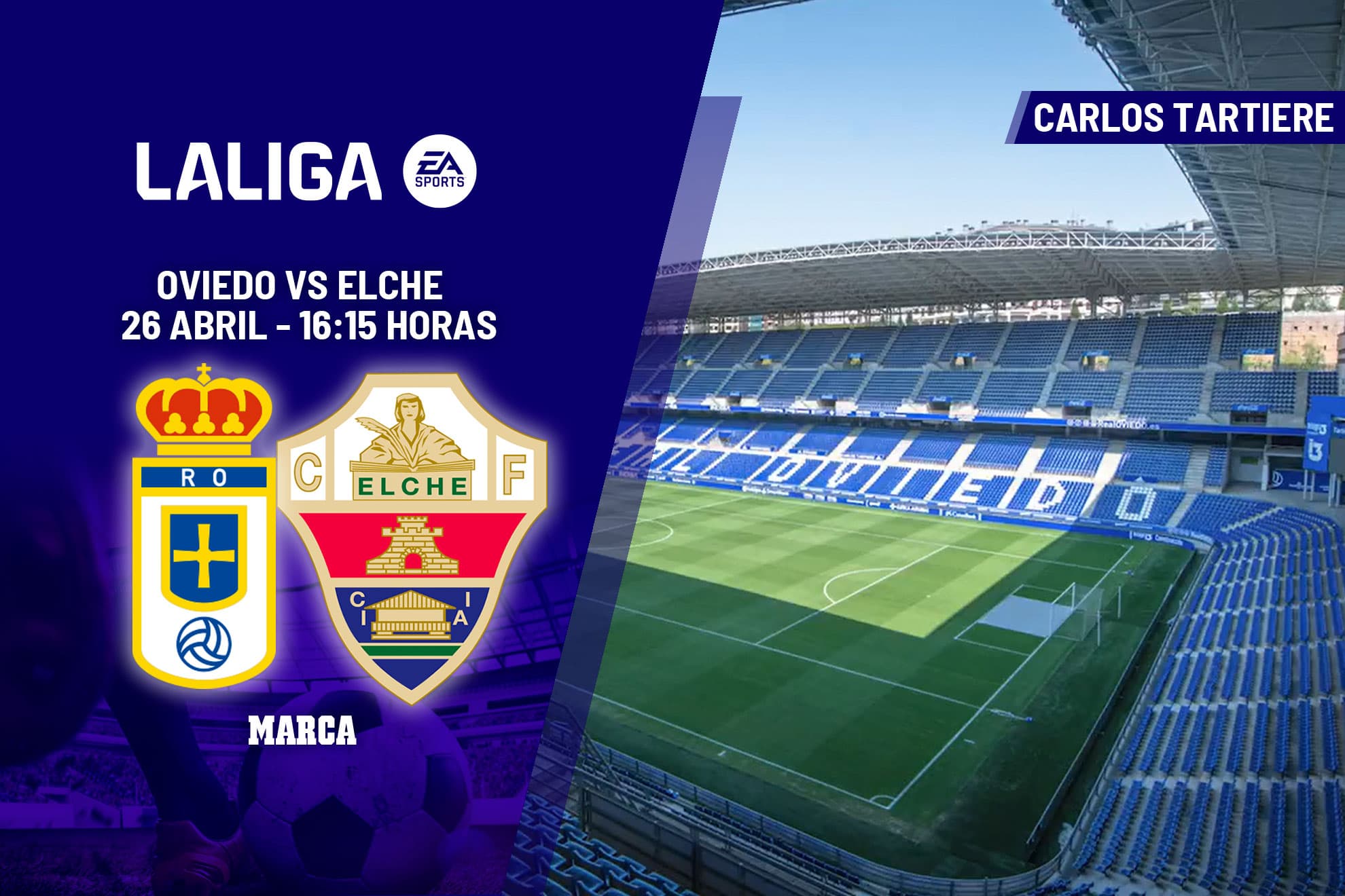 Oviedo - Elche | La final de las finales se juega en el Tartiere: previa, análisis, pronóstico y predicción