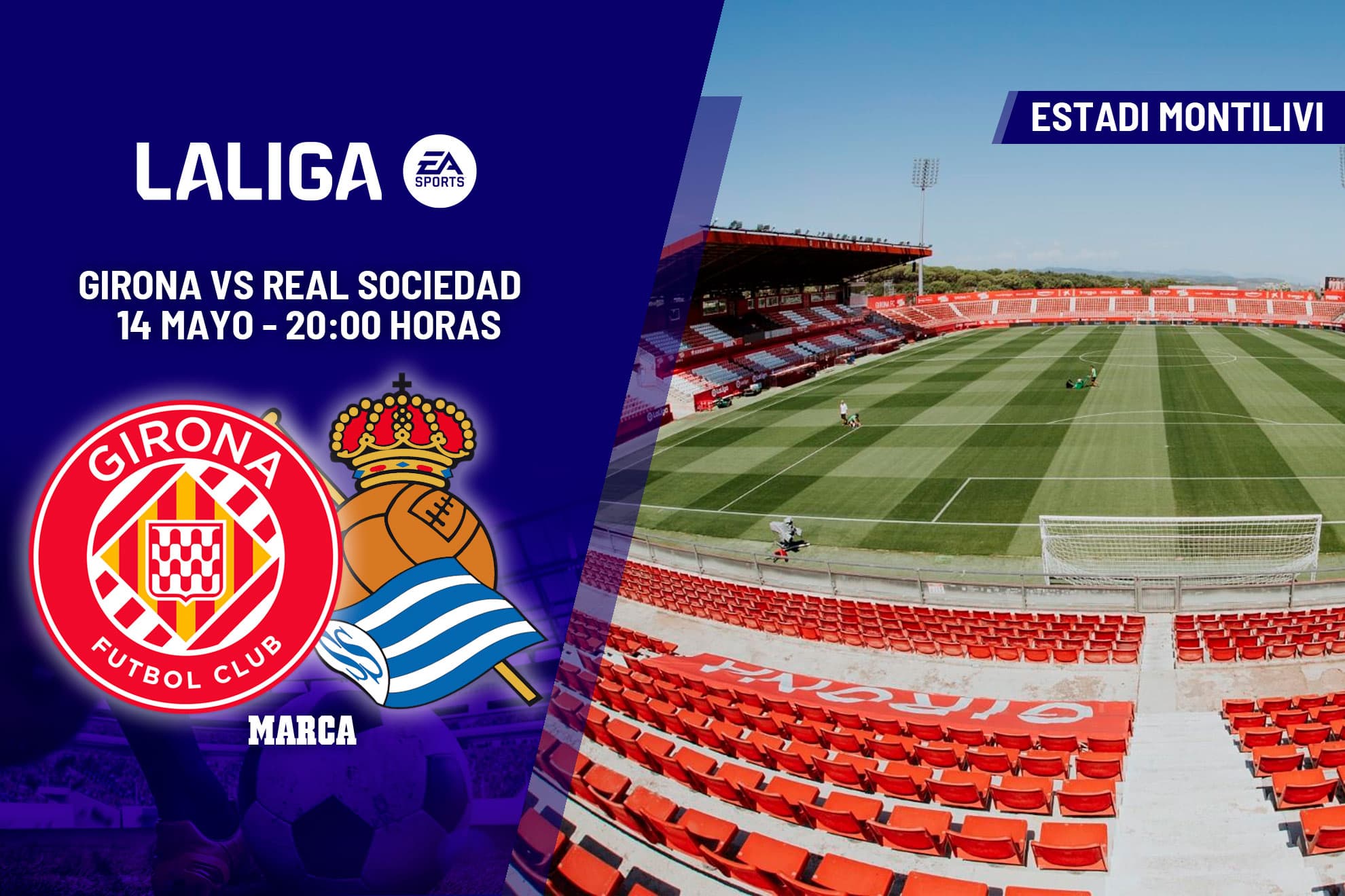 Girona - Real Sociedad | Buscan frenar la cuesta abajo: previa, análisis, pronóstico y predicción
