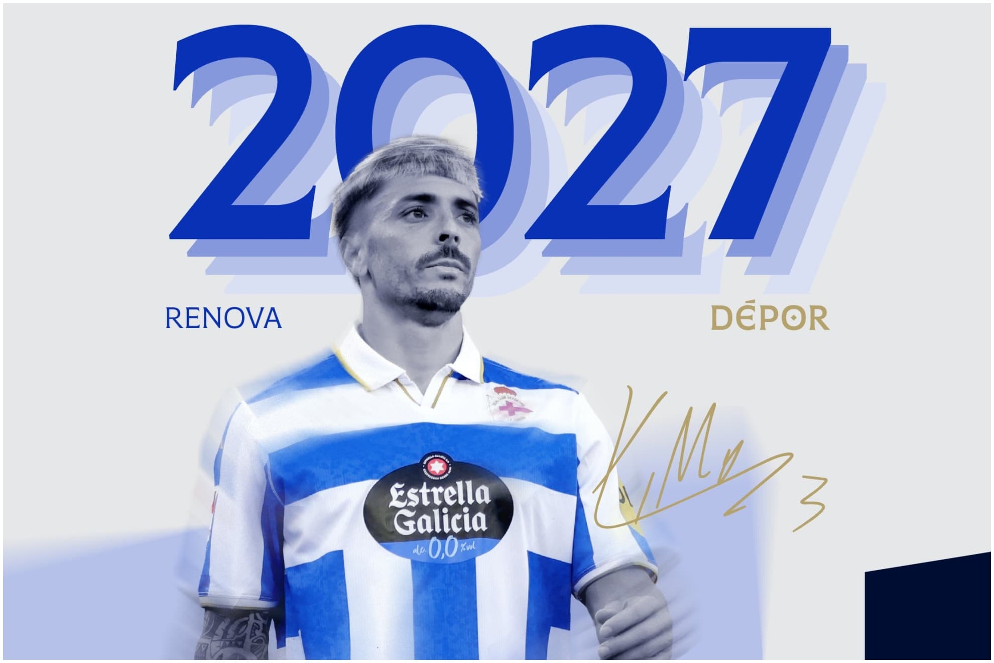 Ximo y el Deportivo seguirán de la mano